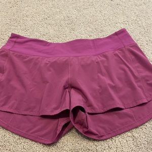 Lululemon 4” Speed Up Shorts
